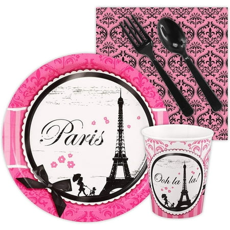 Paris Damask Party Tableware