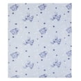 thumbnail image 2 of Stitch Allover Print Baby Blanket, Unisex, Blue, 2 of 7