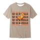 thumbnail image 3 of Ceisia Men's Tshirt Loose Fit Short Sleeve Vintage Graphic Letter Print Summer Fall Tee Tops Oversized Streetwear Khaki M Gifts, 3 of 4