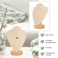 thumbnail image 2 of Support de Présentation de Bijoux de Collier Élégant Table de Toilette Support de Présentation de Collier, 2 of 8