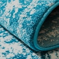 thumbnail image 7 of Unique Loom Cavalli Rosso Rug Blue/Ivory 2' x 3' 1" Rectangle Border Comfort Perfect For Living Room Bed Room Dining Room Office, 7 of 7