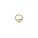 thumbnail image 3 of Anillo de acero de titanio con diseño de diseñador de personalidad europea y americana para mujer, dedo índice hipster, dorado, estilo retro frío, 3 of 5