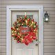thumbnail image 5 of Kearding Guirnalda de Navidad 40 cm Guirnalda de conos de pino de Navidad artificial con luces LED Adornos de Navidad para puerta delantera Regalo de Año Kits de decoración para fiestas No.2 Kearding HA043969-02, 5 of 6