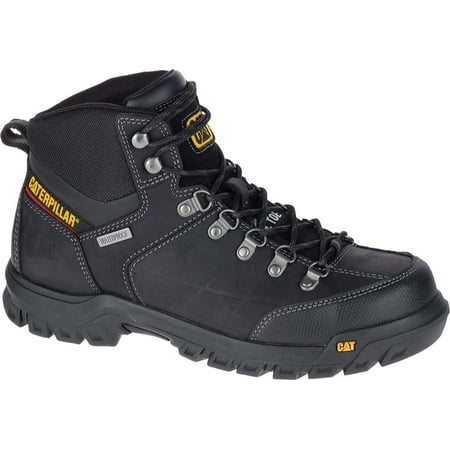 

Men s Caterpillar Threshold Waterproof Steel Toe Boot Black Full Grain Leather 7 W