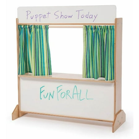 Deluxe Puppet Theater in Natural Finish