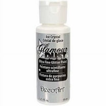 Deco Art Glamour Dust Ultra Fine Glitter Paint, Ice Crystal, 2 oz