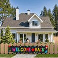thumbnail image 7 of Colorful Welcome Back Banner with School Elements Background Backdrop Party Decorations for Classroom Opening Ceremony School Event Student Gathering Photo Booth Props, 7 of 7