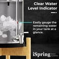 thumbnail image 5 of iSpring Sight Glass Spigot with A Clear View Water Level, Compatible with Berkey® and Waterdrop® Gravity-Fed Water Filtration System, Stainless Steel Food-Grade Material, 5 of 5