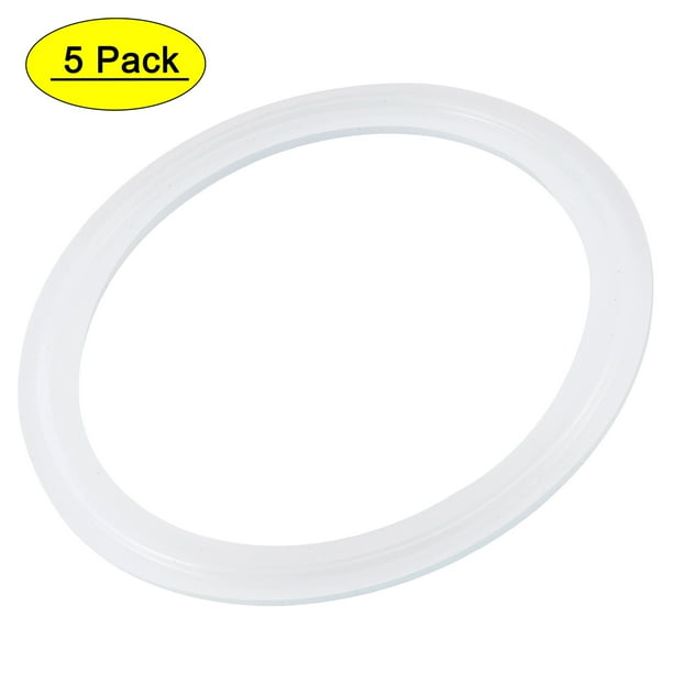 Uxcell 3 5 Silicone Rubber Gasket Flange O Ring For Vacuum Clamp White 5 Count Walmart Com Uxcell 3 5 Silicone Rubber Gasket Flange O Ring For Vacuum Clamp White 5 Count Walmart Com