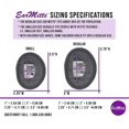 thumbnail image 4 of 2 Pack Ear Mitts Bandless Ear Muffs For Women, Black Velvet & Sparkle, Regular, 4 of 4