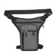 thumbnail image 5 of Quality Tactical Leg Bag - Motorcycle Bag for Men and Women with 3 Pockets and Double Closure Unisex Leg Bag with Zipper - Motorcycle Bag for Cycling, Hiking and Fishing - Tool Bag, 5 of 5