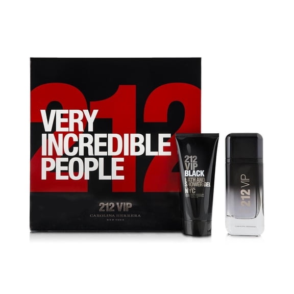 Carolina Herrera 212 Vip Black Men 2 Pc Gift Set