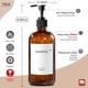 thumbnail image 3 of Set dispensador de champú y acondicionador GMISUN Glass Amber, 3 of 9