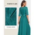 thumbnail image 4 of Vestido de dama de honor Wedtrend 2024 Prom, largo hasta el suelo, WT0314, 4 of 6