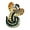 Coilie Cobra, variant on Stp Goods Rocking Horse Handmade Porcelain Figurine 3.35x3.15" (8.5x8 cm) Symbol of 2026 Gzhel Figurine Hand-Painted Porcelain Sculpture Home Decor Tabletop Porcelain Horse, Blue and White
