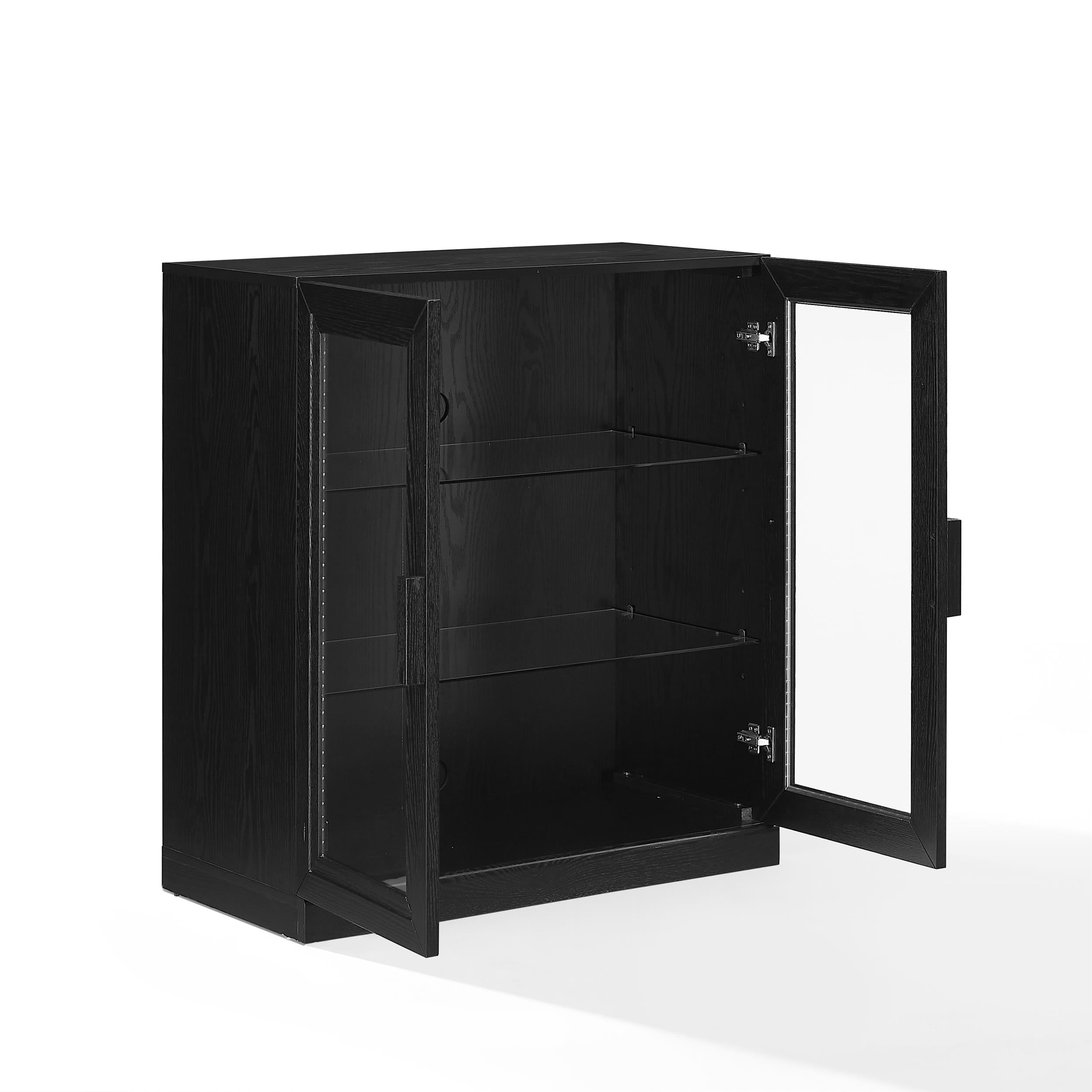 Essen Stackable Glass Door Kitchen Pantry Storage Cabinet