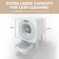 thumbnail image 3 of 68L Self Cleaning Cat Litter Box Automatic, APP Remote Control Smart Litter Box with Triple Safety Sensors, Odor Control WiFi Enabled for Multiple Cats, 3 of 8