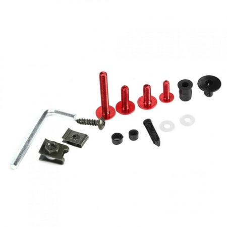 

Motorcycle Fairing Screw High Quality Stable Good Appearance For Home Red