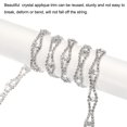 thumbnail image 3 of 1 Yarda Cristal Imitación Diamante Adorno, Imitación Diamante Apliques Adorno para Bricolaje Collar, Nupcial Decoraciones, Costura Bolsas, Manualidades, 3 of 6