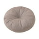thumbnail image 3 of Cojín de almohada de piso redondo cojín de cojín cojín cojín de meditación para sala de estar en el interior de sofá cama de al aire libre Gris, 3 of 8