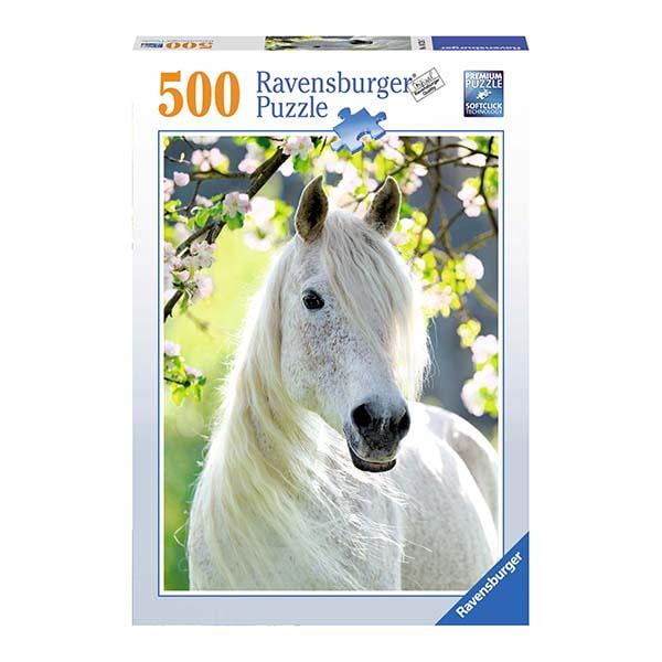 Puzzle Corcel Blanco 500 Piezas