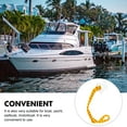 thumbnail image 2 of OUNONA Mooring Ropes for Boats Strong Yellow Synthetic Material for Boating 1Pack, 2 of 8