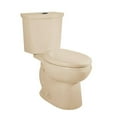 thumbnail image 2 of American Standard H2Option 2-Piece 1.28 GPF 2 Flush Vitreous China Elongated Toilet in Bone, No Seat, 2 of 5