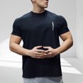 thumbnail image 2 of Mens Small T Shirts Mens Soft T Shirts Mens Athletic Shirts Moisture Wicking Short Sleeve Quick Dry Workout T-Shirt for Gym Running Exercise, 2 of 5