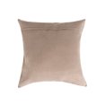 thumbnail image 3 of Natural Torino Kobe Salt & Pepper Cowhide Pillow | 2-Pack | 18"x18", 3 of 3