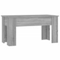 thumbnail image 3 of vidaXL Coffee Table Grey Sonoma 101x49x52 cm Engineered Wood, 3 of 5
