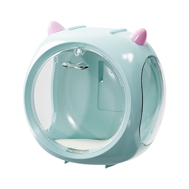 Vitrina para figuras, versátil, elegante y ligera, ideal para guardar figuras de acción y muñecas. Azul
