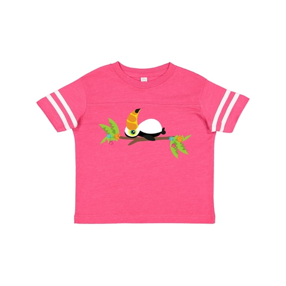 Inktastic Baby Toucan, Cute Toucan, Tropical Bird, Flowers Boys or Girls Toddler T-Shirt