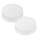 thumbnail image 5 of 2 cajas de almacenamiento transparentes para borlas de maquillaje, estuche de viaje para esponjas de maquillaje, accesorios de belleza portátiles para una fácil organización., 5 of 5