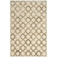 thumbnail image 3 of SAFAVIEH Martha Stewart Kader Floral Geometric Area Rug, Caramel/Cream, 5'1" x 7'6", 3 of 4