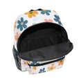 thumbnail image 6 of FORMRS School Backpack with Front Zippered Pocket 12" Student Travel Daypack, Colorful Flowers, 6 of 6
