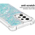 thumbnail image 4 of Compatible with Samsung Galaxy A53 5G Case Glitter Liquid Cute Clear Phone Case Floating Quicksand Shockproof Protective Bumper Silicone Soft TPU Case for Samsung Galaxy A53 5G Star Blue YB, 4 of 12