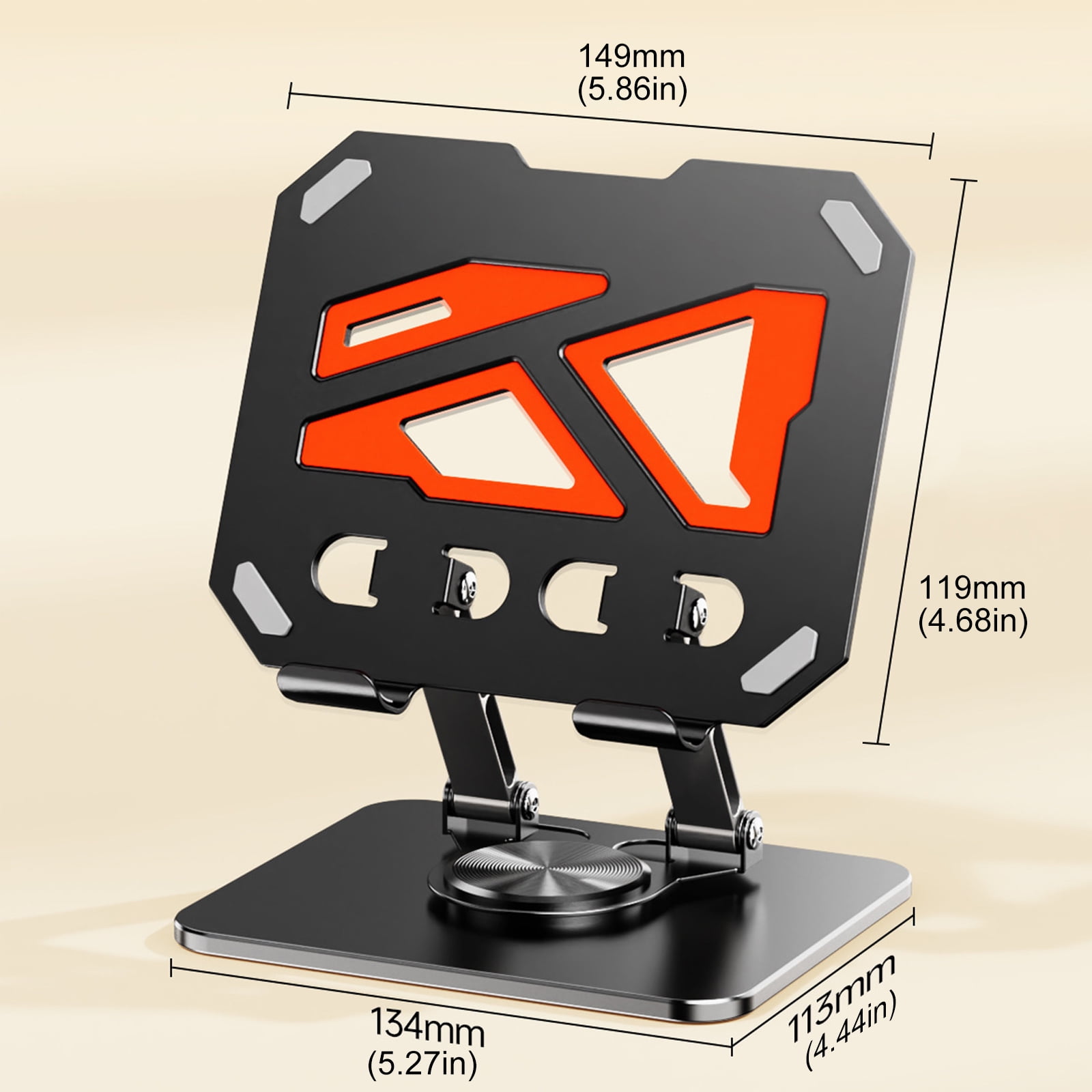 Home Small Desktop Stand Carbon Steel Portable Folding Heat Dissipation Foldable Laptop Stand Adjustable