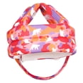 thumbnail image 1 of Casco protector para niños, gorro para niños, para todas las estaciones, con absorción de impactos, gorro protector de dibujos animados para niños de Rojo Púrpura Naranja, 1 of 8