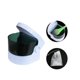 thumbnail image 2 of Limpiador de dentaduras postizas Limpieza profesional Dentaduras postizas 1 pieza-blanco con cuchara de limpieza, bolsa de tela y pegatinas, 2 of 5