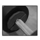 thumbnail image 3 of 2X Gimnasio Micro-Plates Dumbbell Fractional Weight Disc Rubber Fractional Weight Discs Add-On Change Negro 0.25kg, 3 of 3