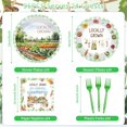 thumbnail image 2 of Princess Birthday Party Decorations, 96 Pcs Four Ever a Princess Plates and Napkins Forks Tableware Set, Girls 4th Birthday Party Supplies Disposable Plates Set for 24, 2 of 7