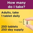 thumbnail image 4 of Nature Made Multi Prenatal Tablets - Rich in Folic Acid, Iron & Zinc Value Size 250 Ct, 4 of 5