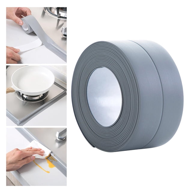 Tira de sellador de baño impermeable 3.8cm Yotijar Tira de sellador de baño