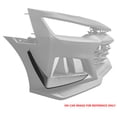 thumbnail image 5 of Ikon Motorsports Front Canards Fits 2014-2024 Chevrolet Camaro, ZL1 Style Unpainted Black ABS Plastic Front Bumper Side Canards Dive Planes Fin 2PCS, 5 of 7