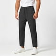 thumbnail image 4 of CHEEREAM Active Pants For Mens Lightweight Drawstring Elastic Waist Drawstring Athletic Trousers with Pocket Slim Fit Sports Running Casual, 4 of 6