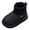 Black, variant on Viluyesy Girls Ankle Boots Fleece Lined Winter Warm Comfortable Shoes Kids Snow Boots Black Size 9.5 Toddler