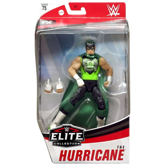 WWE Wrestling Series 75 Hurricane Action Figure (White Boots)
