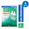 (8 pack) (4 Pack) Opti-Free Replenish Multipurpose Disinfecting Solution, 2 x 10 Fl Oz