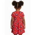 thumbnail image 4 of Disney Toddler Girls Starry Minnie Dress with Short Sleeves, Sizes 12M-5T, 4 of 8