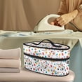 thumbnail image 2 of HELLHERO Cats Pattern Portable Travel Steamer Storage Case Lightweight Iron Accessories Garment Steamer Box Travel Steamer Holder Lightweight Travel Iron Organizer, Case Only, 2 of 6